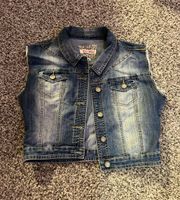 Jean Jacket Vest