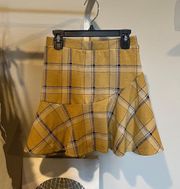 Mini Plaid Skirt