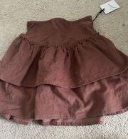 Corduroy Skirt