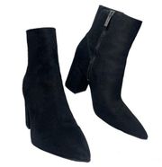Black Heeled Booties Size 8 1/2
