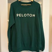 Peloton women’s crew neck sweatshirt size L