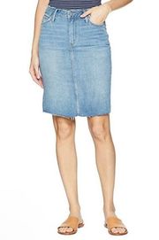 Sam Edelman 'The Riley' Skirt Medium Wash Raw Hem Denim Jeans Size 29