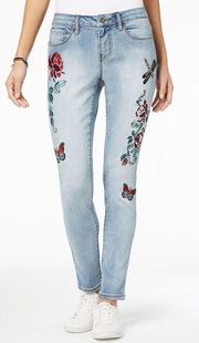 Earl beautiful embroidered designed blue Jeans