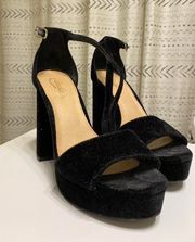 Black Platform Heels