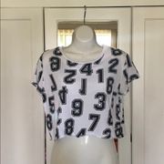 Numbered Crop Top