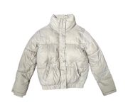 , tan, x-small puffer jacket