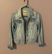 Distressed Denim Jacket