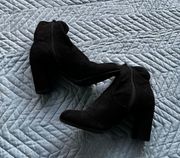 Black Ankle Booties Size 6.5 