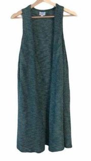 LulaRoe Green Knit Boho Duster S