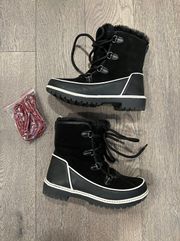 sevorewien Black Winter Boots size 8