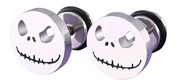 Jack Skellington Earrings Studs Nightmare Before Christmas Disney Skull White