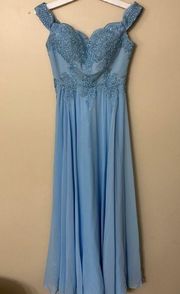 Light Blue Prom Dress