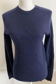 HUGO Hugo Boss • Navy Extra Fine Merino Sweater