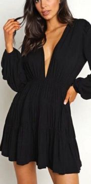 Revolve - Indah Francesca Mini Dress in Black