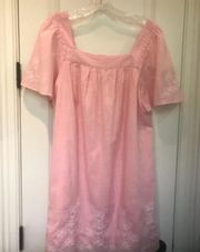 NWT Draper James Pink Maren Shift Dress 