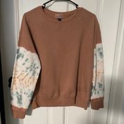 Target Sweatshirt tie dye sleeves oversized