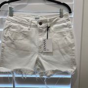 Zenana Denim White Jean Shorts