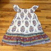 Eyeshadow Boho Off the Shoulder Dress Sz XL