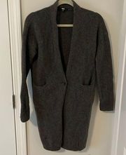 100% WOOL UNIGLO cardigan (multicolor) in size XS