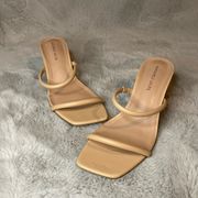 Sincerely Jules  Nude Heels size 9