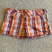 Plaid shorts