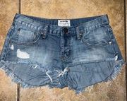 One Teaspoon One X Teaspoon Jean Shorts Size 28