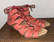 Harley Lace Up Gladiator Sandal Shoes