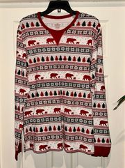 Men’s  Wondershop Christmas Pajama Top NWOT!