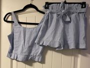 Dillards Light Blue Set