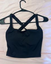 Backless Workout Top