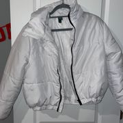 White Puffer Coat