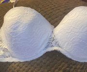 Daisy Fuentes Lacy underwire bra 36d