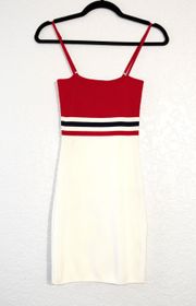 Seek The Label Bodycon Striped Dress Size Medium