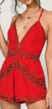 Embellished Romper