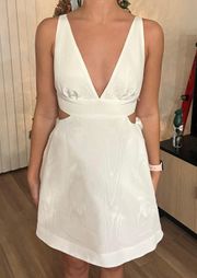 White Bow Dress