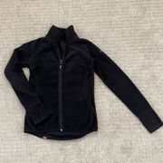 Roxy Black Zip Up Fleece Jacket