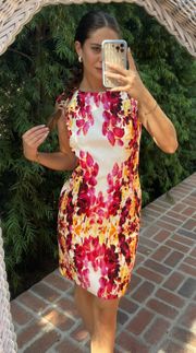 classy floral dress sz 4