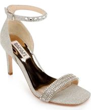 Platinum Urine Heel Sandals