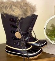 NWT Womens size 6 6M JBU JANBU Edith Vegan Boots Snow or Mud faux fur Waterproof