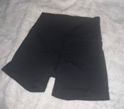 Black Biker Shorts