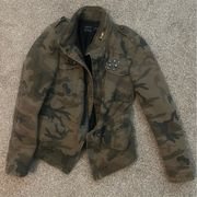 Zara bomber camo jacket