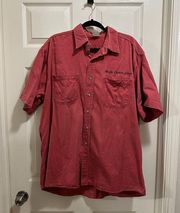 Harley Davidson short sleeve button down shirt owners group Rocky Mountain rally