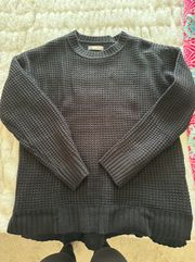 SO Black Knit Sweater