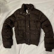 Brown Puffer Jacket -