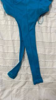 Sexy Blue Bodysuit