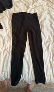 Black Fleece Leggings