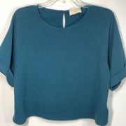 Everly crop blouse, size small