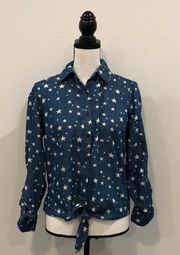 KUT From The Cloth Stars Button Down Shirt