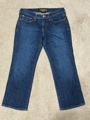 Lucky Brand Danville Classic Rider Crop 0/25 Jeans