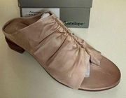 NIB Antelope Suede Toe-Post Heeled Sandals - Lalana size 38